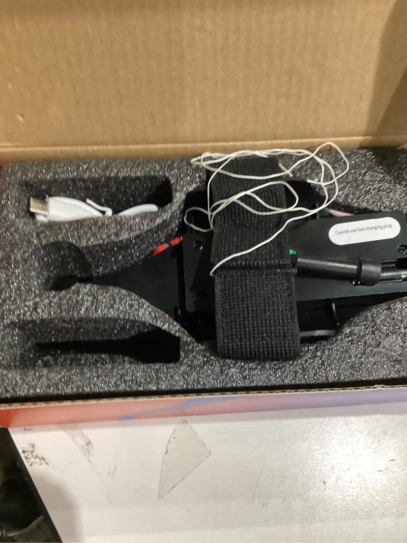 Condition photo showing As Is for Spider Web Shooter, Real Web Slinger That Actually Shoots for Kids, Cool Toy Things for Superhero Fans Black