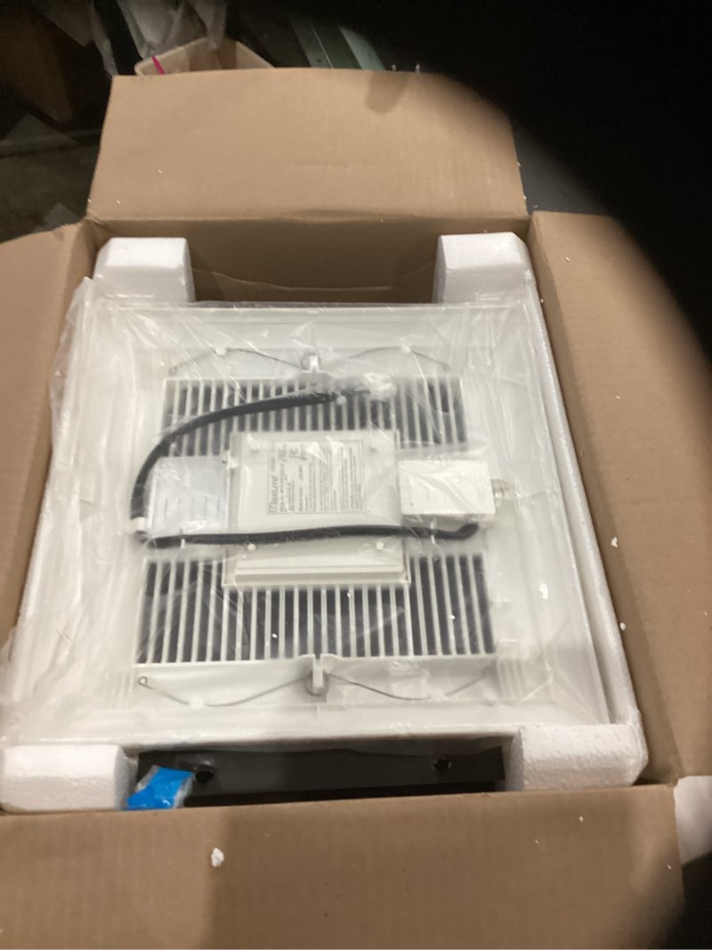Condition photo showing Good Condition for panasonic whisperfit ceiling mount bathroom exhaust fan with dimmable led light, 50-80-110 cfm, fv-0511vfl1 fan + led light + nightlight