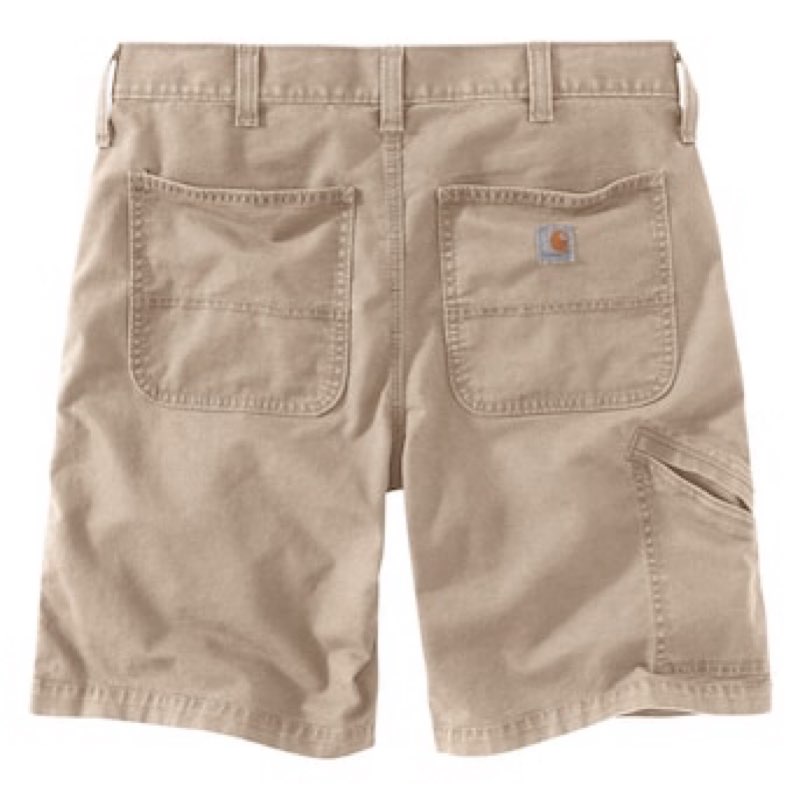 carhartt men's rugged flex rigby short - tan - 38