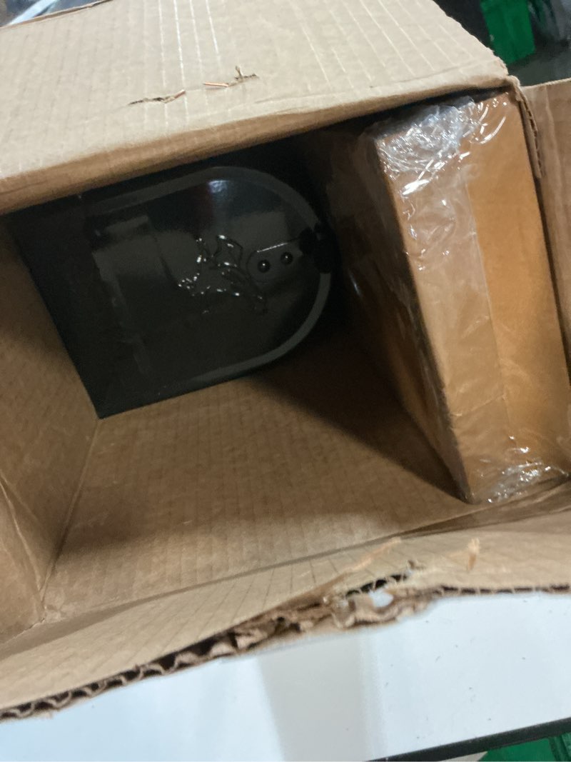 Condition photo showing New/Like New for architectural mailboxes mailbox-to-go weather-resistant steel metal mail box for outside with post, black, medium curbside mailbox, usps approved for residential delivery
