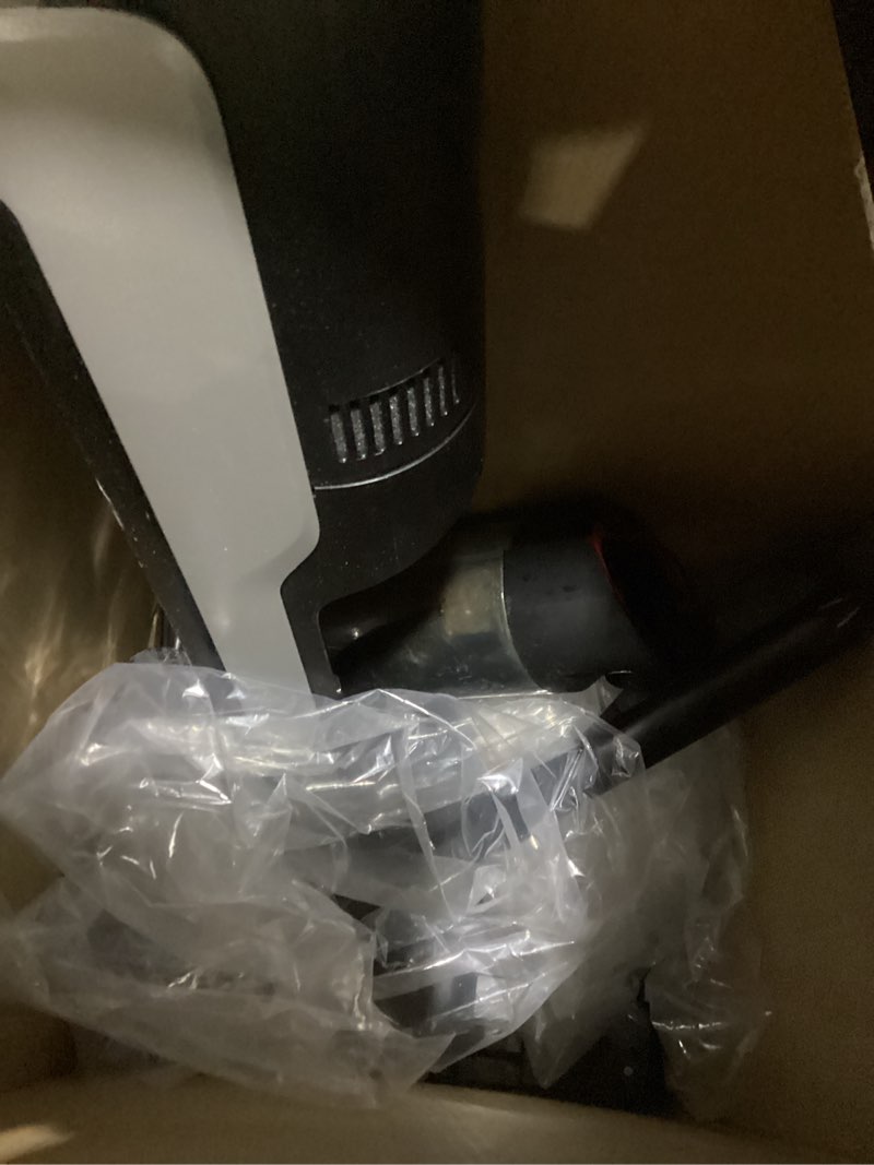 Condition photo showing As Is for dreame h15 pro carpetflex cordless vacuum mop, wet dry vacuum cleaner with dual brushes for hard floors & carpet, tangle-free hair-cutting, 23kpa suction, 180° lie-flat floor washer, 194°f fast drying