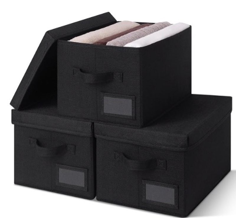 granny says storage bins with lids, linen storage bins for shelves, decorative storage boxes, clothe