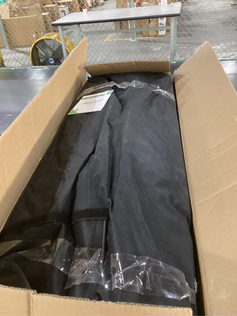 Condition photo showing New/Like New for MELONFARM 4x8 Grow Tent, 96"x48"x80" High Reflective 600D Diamond Mylar Canvas with Observation Window and Floor Tray for Hydroponic Indoor Plant Growing