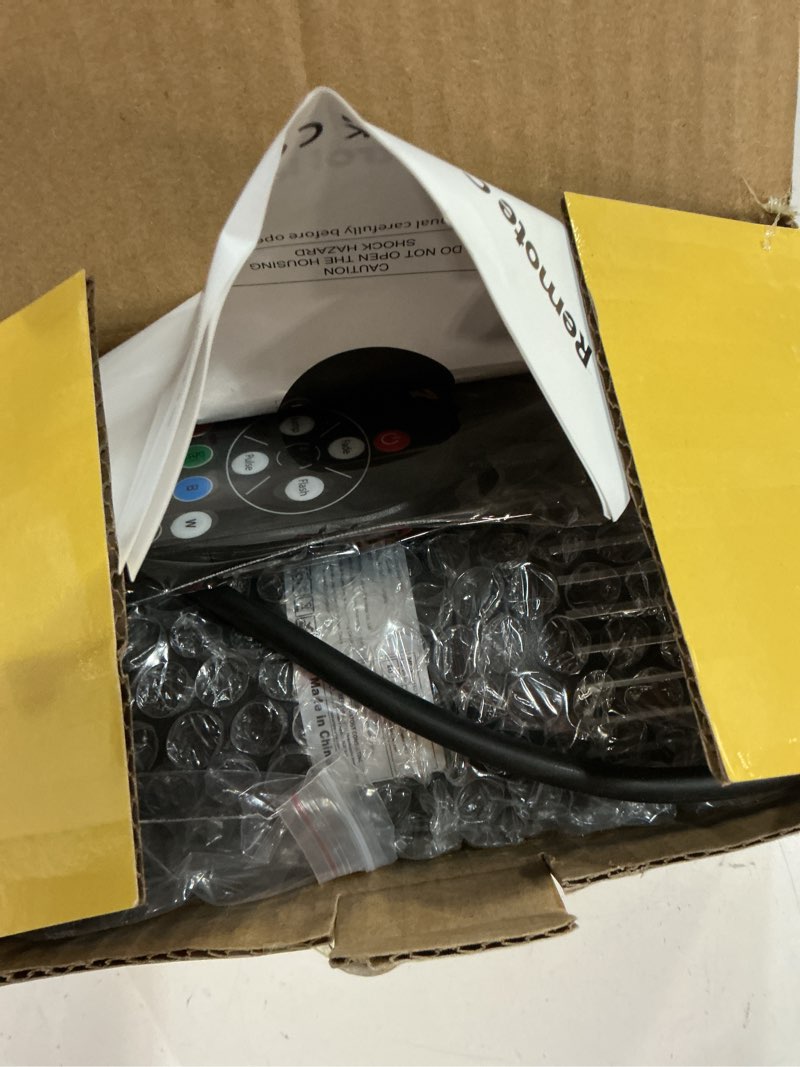 Condition photo showing New/Like New for 20w pinspot light with remote,rgbwyp+cyan led beam spot lights,ultra bright mirror disco ball spotlight stage light for dj disco party bar club show wedding children's theater black 1 pack