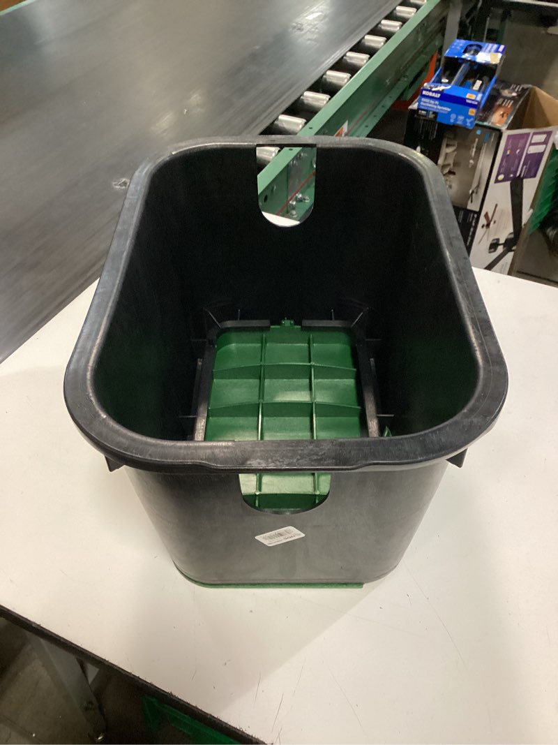 Condition photo showing As Is for nds 10-in l x 15-in w x 10-in h rectangular valve box