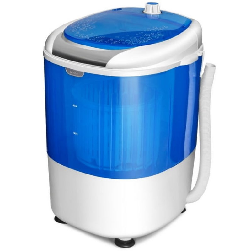 (Similar )5.5lbs Portable Mini Compact Washing Machine Electric Laundry Spin Washer Dryer Blue
