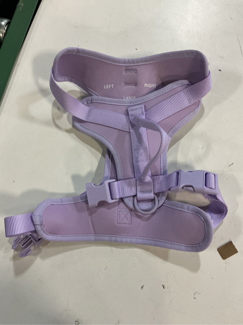 Condition photo showing Good Condition for vibrant life neoprene comfort control monochrome harness, lavender,large