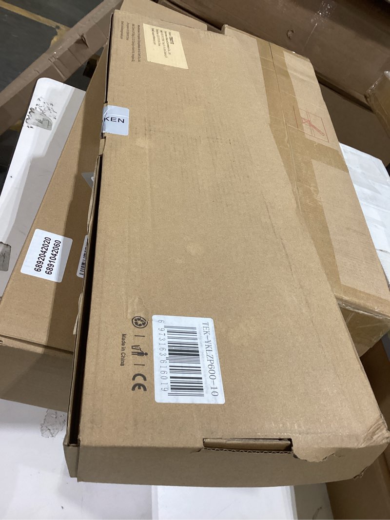 Condition photo showing As Is for TEKXYZ 23.6 Inch Height Clear Acrylic Balloon Stand for Table Centerpiece Decoration, Set of 10 23.6inch 10 Pack