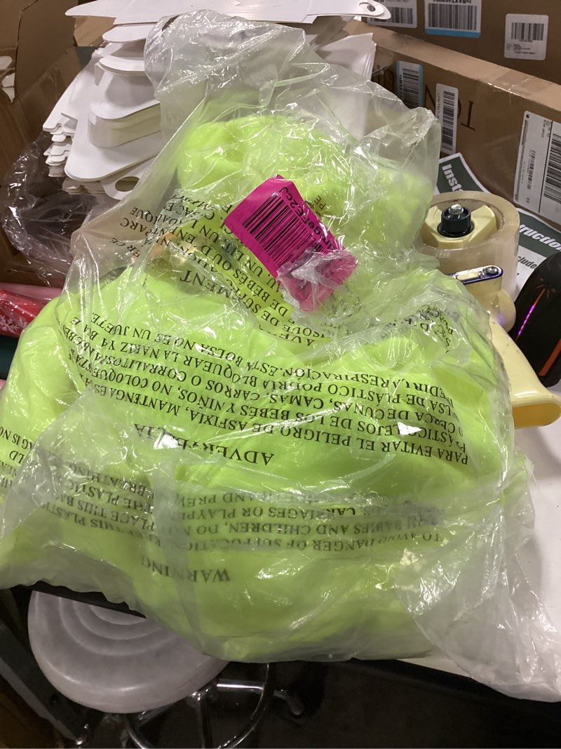 Condition photo showing New/Like New for Carhartt Men's Loose Fit Midweight Full-Zip Sweatshirt 4X-Large Brite Lime