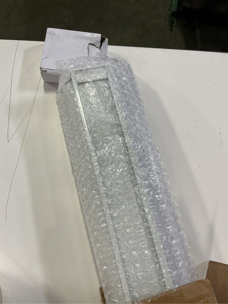 Condition photo showing Good Condition for luckup cordless zebra blinds roller shades for window-dual layer sheer blinds light control with valance day night privacy light filtering fabric, 54" w x 72" h, white 54"w x 72"h white-light filtering