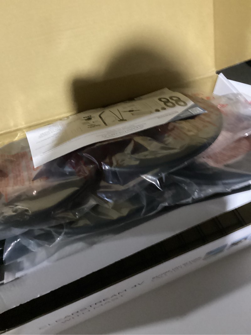 Condition photo showing Good Condition for Antennas Direct ClearStream 4V Indoor Outdoor TV Antenna, UHF VHF, Multi-Directional, 70+ Mile Range, 4K 8K UHD, NEXTGEN TV – w/ 20-inch Mast (Black) Mast + Reflector