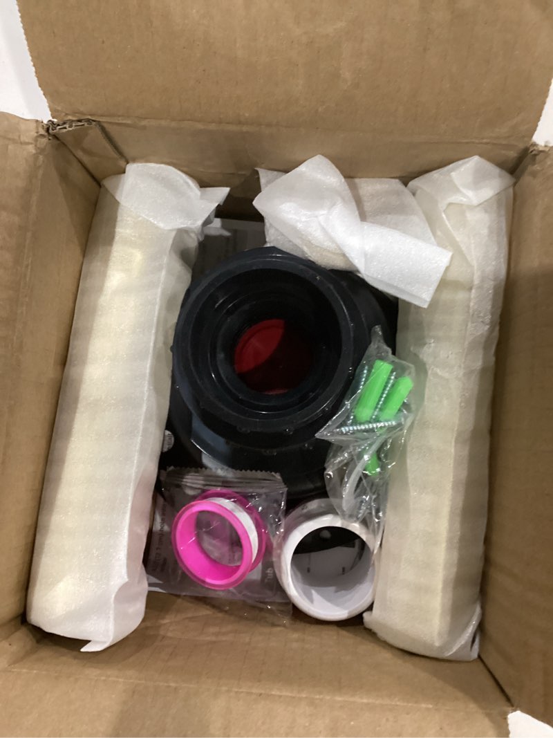 Condition photo showing Good Condition for freestanding tub drain rough-in kit, bathtub drain kit with pvc adapter and brass tail pipes, compatible with free standing bathtubs, copper bathtub and floor mounted bathtub