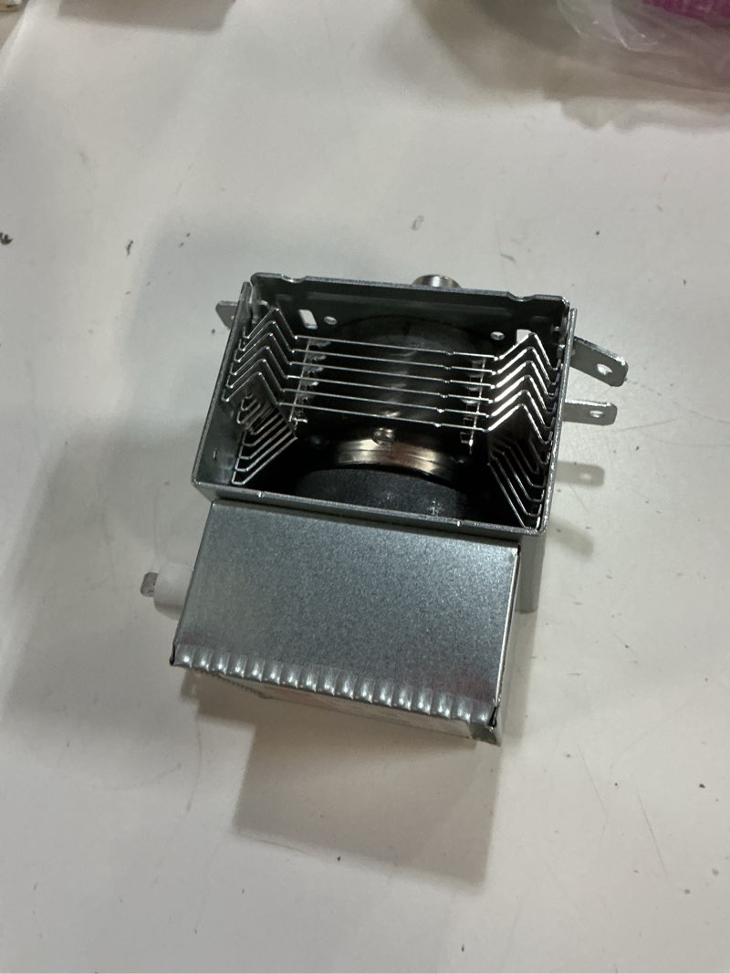 Condition photo showing New/Like New for new primeco wb27x10927 magnetron compatible for ge microwave made by oem parts manufacturer - 1 year warranty