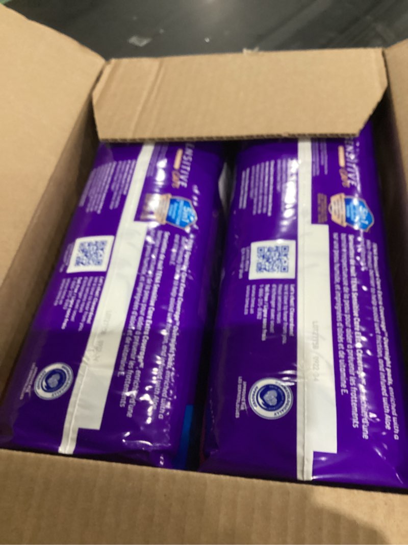 Condition photo showing Good Condition for TENA Sensitive Care Incontinence Pads, Bladder Control & Postpartum for Women, Overnight Absorbency, Extra Coverage - 90 Count