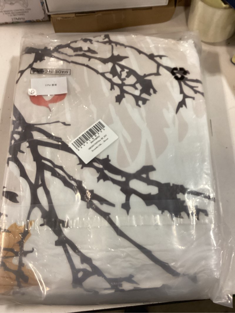 Condition photo showing New/Like New for Erosebridal Fall Thanksgiving Bedding Full, Red Orange Maple Leave Comforter Set, Branches Garden Bedding Comforter Sets for Kids Teens Girls, Botanical Print Farmhouse Duvet Insert Bedroom Decor Multi 17 Full