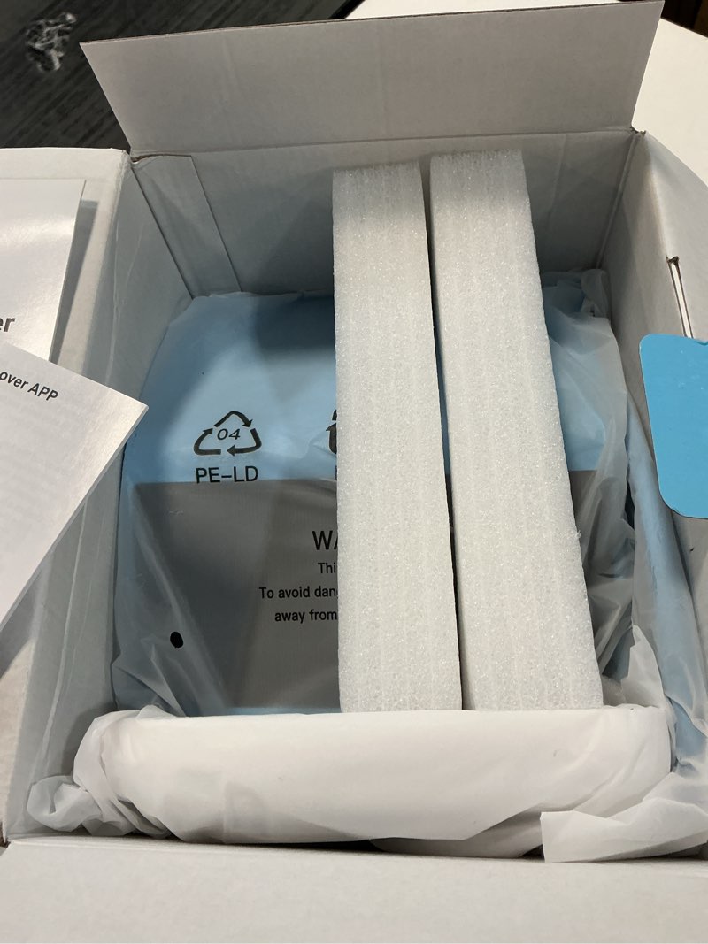 Condition photo showing New/Like New for Bird Feeder with Camera, Free AI Forever for 11,000+ Species, 64G TF Card & 1080P HD, Solar-Powered Wireless Outdoor Design, App Alerts & Two-Way Audio for Garden (Sky Blue) BF002 Sky Blue
