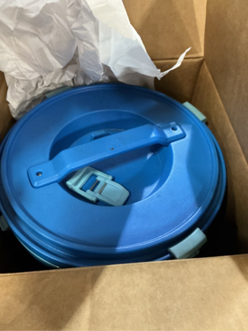 Condition photo showing As Is for stanley adventure fast flow water jug 2 gallon | leakproof ice water dispenser | insulated beverage 
