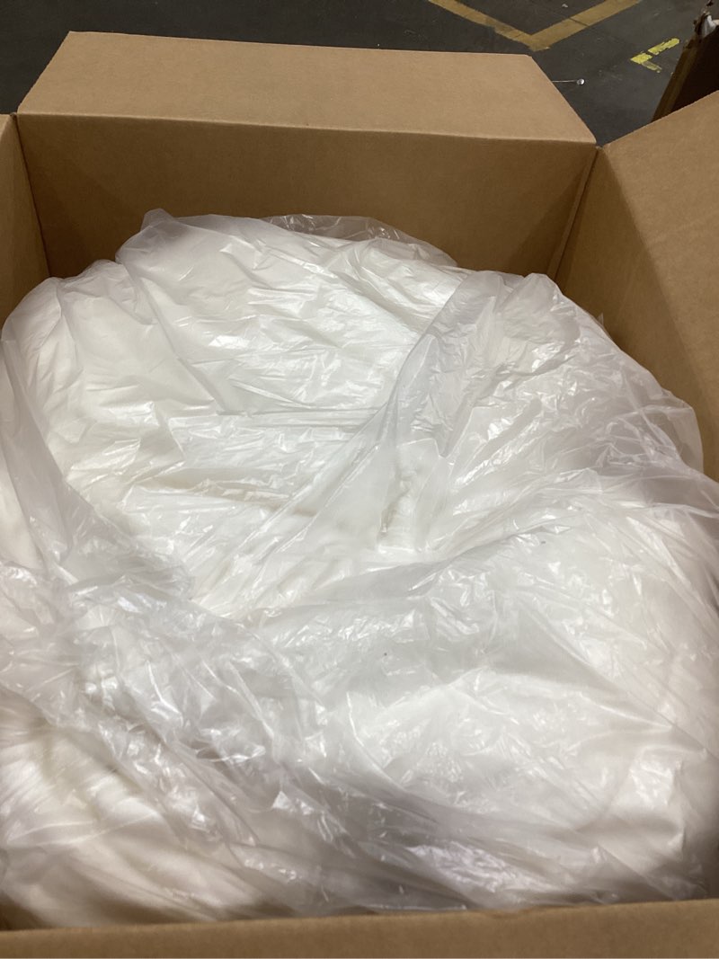 Condition photo showing Good Condition for EverGrace 3 Pieces Luxurious Velvet King Quilts, Ultra Soft Lightweight Velvet Comforter Set, Matelasse Oversized Diamond Bedspread Coverlet for All Season with 2 Shams, Cream White, 108"x96" Cream White King (108"x96")