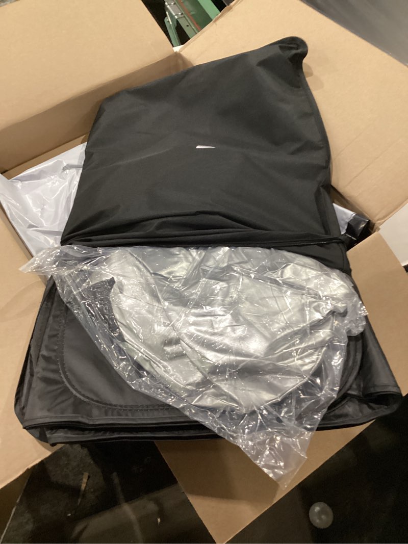 Condition photo showing New/Like New for kmf 6pcs thicken full window sun shades for ford f-150 4door 2021-2025 accessories,f150 sunshade privacy car window covers for windshield side rear, uv block and blackout for camping outdoor