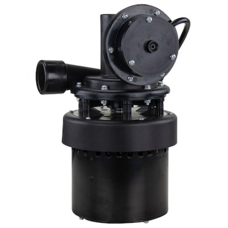 zoeller 1/3-hp 115 -volt 22-gallon thermoplastic electric utility pump