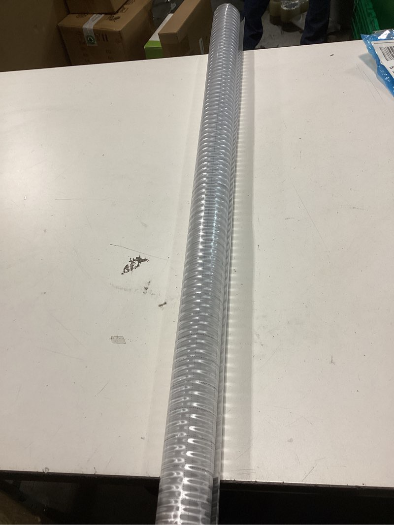 Condition photo showing item condition for velimax reeded glass window film, window privacy film, frosted window vinyl, 3d decorative decals non adhesive for bathroom living room 17.7x78.7 inches 17.3x78.7 inches