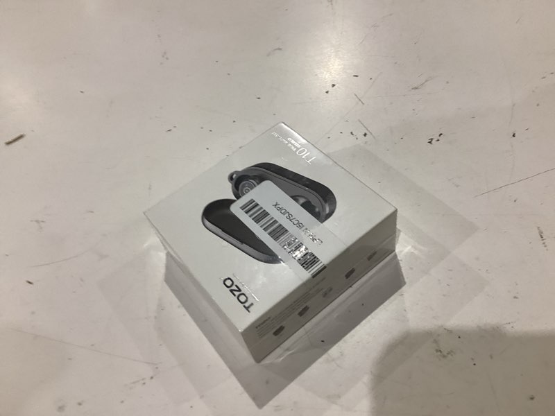 Condition photo showing New/Like New for tozo t10 wireless earbuds bluetooth 5.3 headphones, app customize eq, ergonomic design, 55h playtime, wireless charging case, ipx8 waterproof sound in-ear headset, new version black