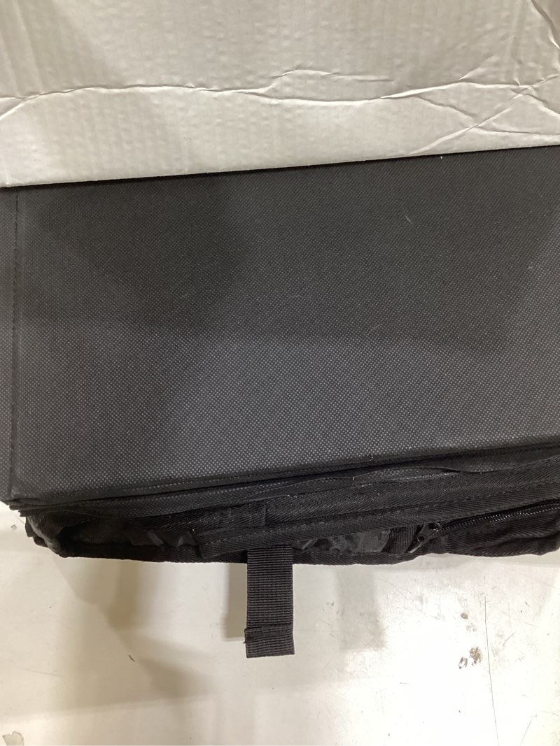 Condition photo showing As Is for Zanch Heavy-Duty Dog Truck Seat Cover, Flat Solid Back Seat Extender for Multi Large Dogs, Hard-Base Supports 450 lb, Waterproof Hammock Protector, XL for Full-Size Crew Cab Trucks & SUVs, Black Black XL- Full-Size Trucks, SUVs