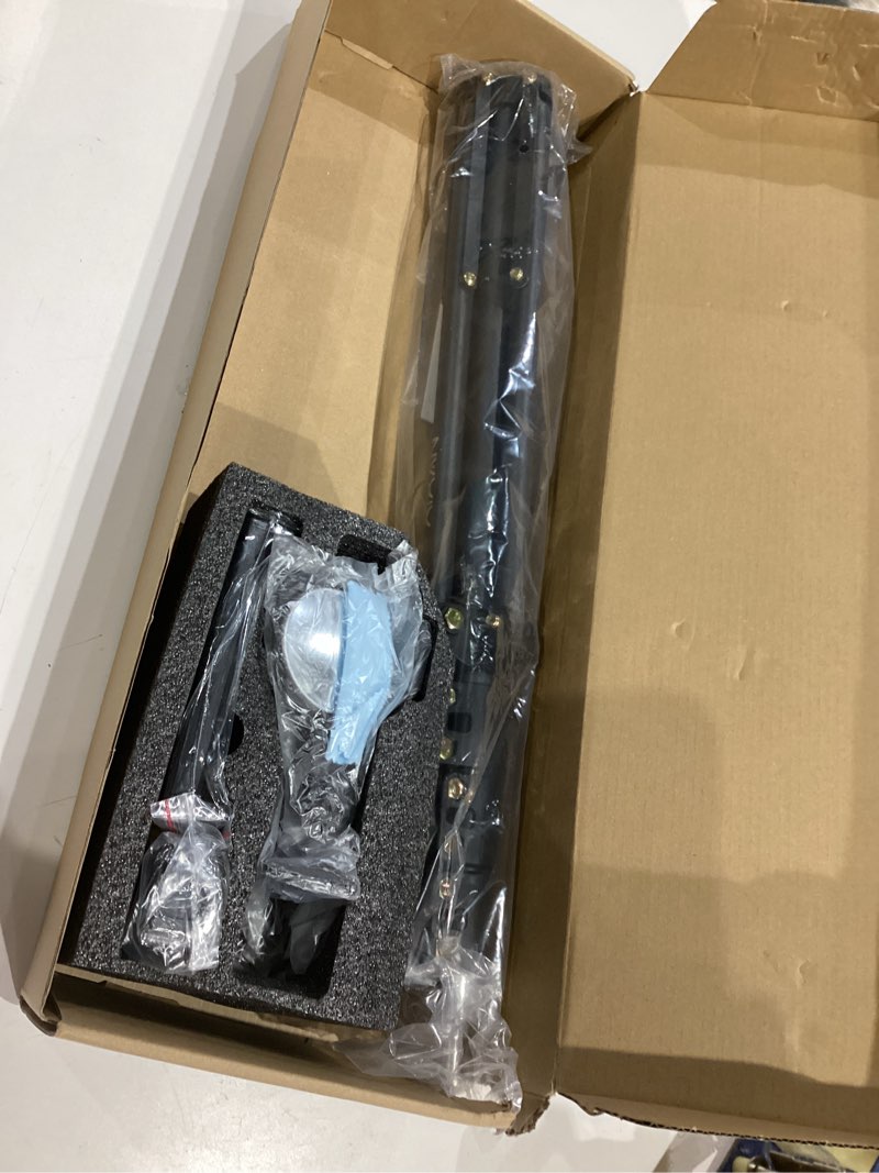 Condition photo showing New/Like New for large screen teleprompter holder for tablet & phone with 70.8" extendable tripod, dual device design, compatible with ipad/iphone/samsung and more. perfect for live streaming/video recording 70.8-inch tripod black