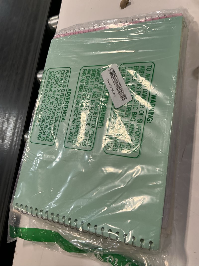 Condition photo showing New/Like New for gisgfim 6 pcs pastel top bound spiral notebooks 8.5" x 11" college ruled aesthetic legal pad top spiral steno pads colored paper assorted covers spiral notebook for writing school office supplies