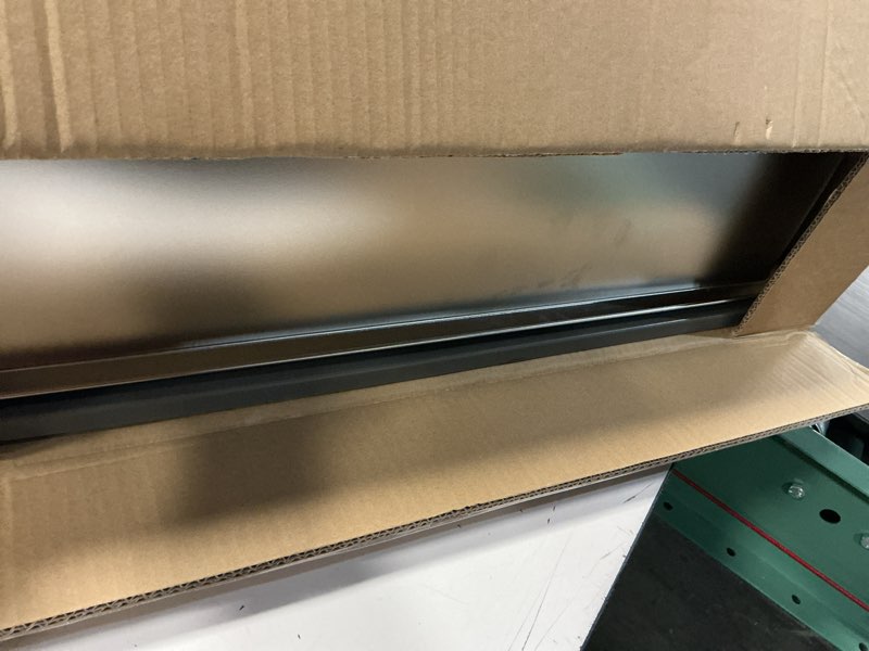 Condition photo showing Good Condition for xxxl stainless steel litter box with lid?28.3" l x 20.2" w x 17.3" h extra large enclosed high sided metal cat litter box for large cat and multiple cats,non-sticky, anti-leakage, easy to clean deep grey enclosed