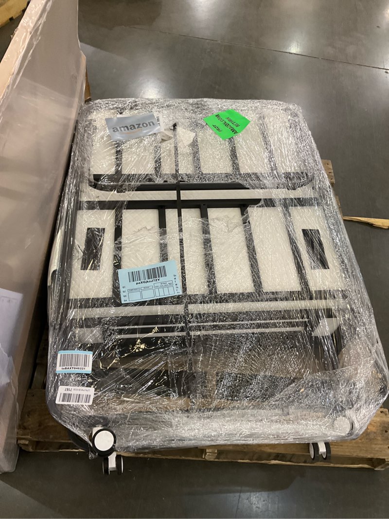 Folding bed with wheels 