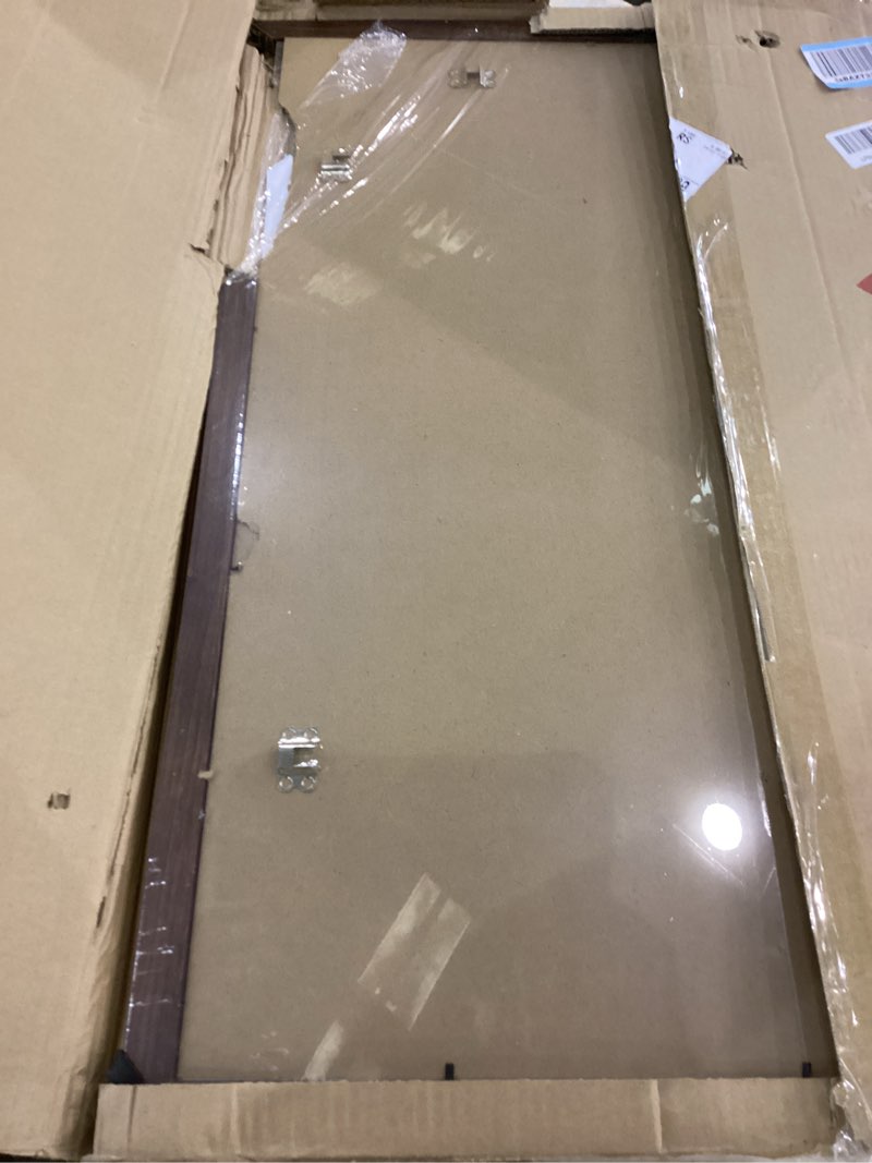 Condition photo showing As Is for LaVie Home 24x30 Picture Frame Brown, Puzzles Frame for Wall Decoration, Classic Brown Minimalist Style Suitable for Decorating Houses, Offices, Hotels, Puzzles Posters Photos or Artwork?1 Pack? 24x30 Brown