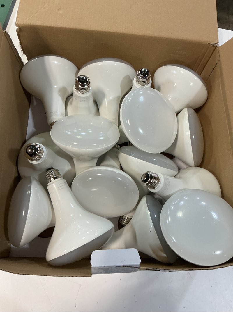 Condition photo showing Good Condition for sunco 16 pack br40 led light bulbs 3000k warm white, indoor flood lights, recessed can light bulb, 1400 lm, 17w (100w equivalent), dimmable, e26 base, for home, bedroom, kitchen ul 16 count (pack of 1) 3000k warm white
