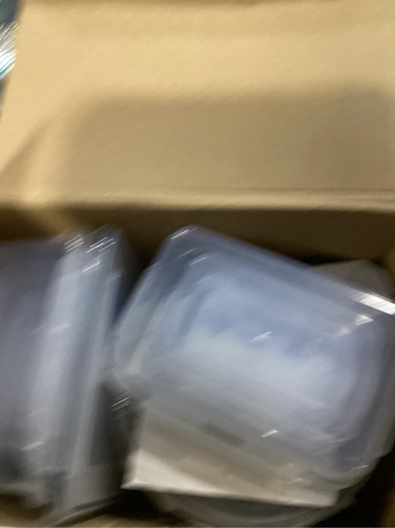 Condition photo showing New/Like New for 40 pcs food storage containers with lids airtight (20 containers & 20 lids), 100% leakproof meal prep container set for kitchen storage, bpa-free, pvc-free reusable plastic, microwave/dishwasher safe 40 pieces
