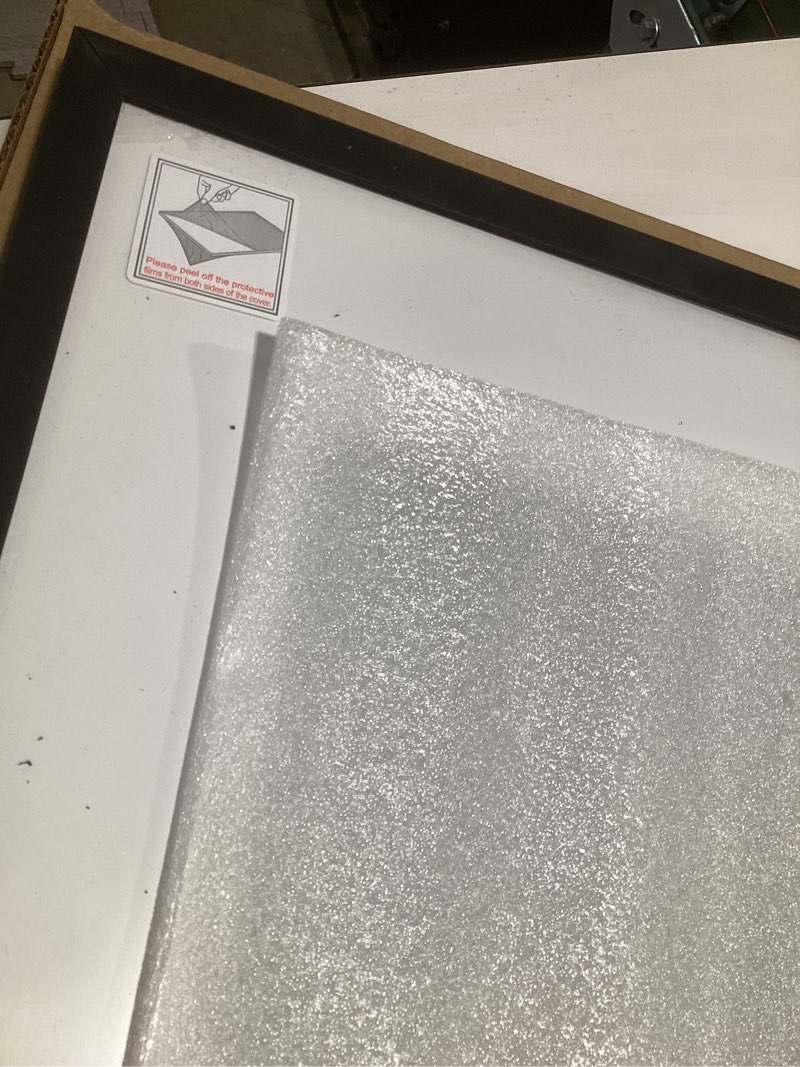 Condition photo showing Good Condition for upsimples 16x20 Picture Frame, Display Pictures 11x14 with Mat or 16 x 20 Without, Wall Hanging Poster Frame, Black, 1 Pack Black 16x20
