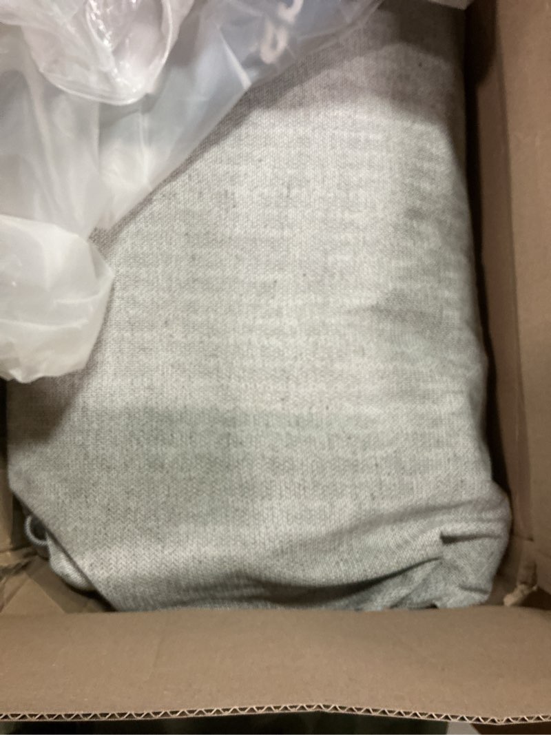 Condition photo showing Good Condition for RUUGME Washable Abstract 8X10 Rug: Living Room Area Rugs Non-Slip Backing Neutral Stain Resistant Carpet for Bedroom Farmhouse Large Soft Indoor mats for Dining Room Office Entry 8X10 Grey 8' x 10' (Rectangular) Grey