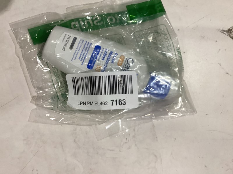 Condition photo showing Good Condition for CeraVe AM Facial Moisturizing Lotion SPF 50, Face Moisturizer with SPF, Hyaluronic Acid, Niacinamide & Ceramides, Non-Greasy, Blends Seamlessly With No White Cast, Non Comedogenic Sunscreen, 3 Oz