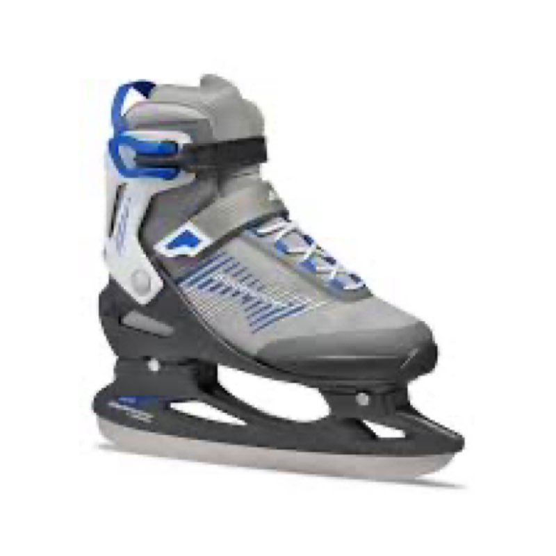 Bladerunner Ice by Rollerblade Igniter Men's Adult Ice Skates, Black and Lime SILVER/BLUE 10