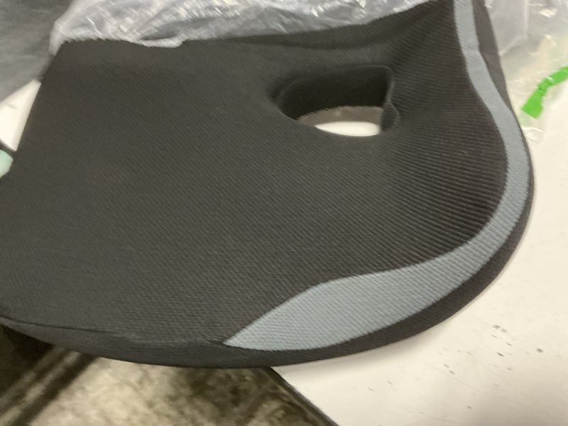Condition photo showing Good Condition for allaboutsla car seat cushion for driving, car seat pillow for short drivers | ergonomic memory foam seat cushion for pain relief, adult booster seat for car, butt cushion for car, truck, classic black