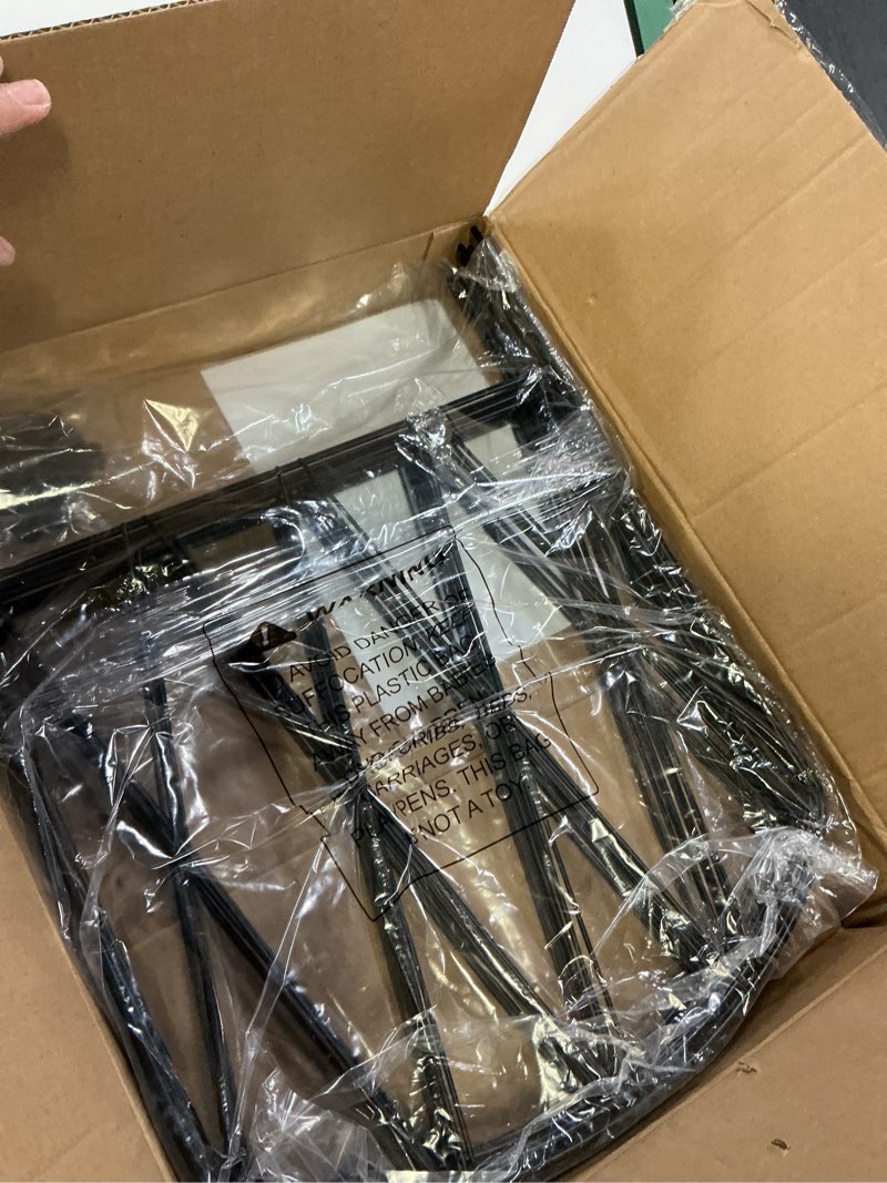 Condition photo showing Good Condition for 10 pack decorative garden fence animal barrier,11ft(l) x 16in(h) rustproof metal wire no dig fence border for dogs,anti digging flower edging for outdoor,landscape,patio & yard,arched 10 pack,10.3 ft (l) x 15.9 in (h)