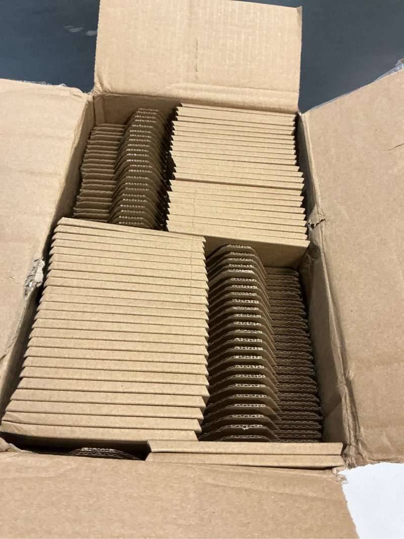 Condition photo showing New/Like New for pharege 6x4x3 inch shipping boxes bulk 50 pack brown, tab lock tuck top mailer boxes for packaging small business, small cardboard gift boxes for wrapping mailing present 6x4x3 inch brown