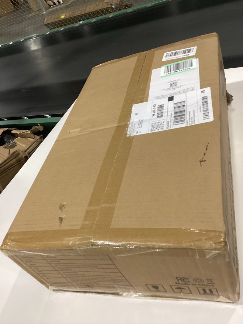 Condition photo showing New/Like New for MERACH Vibration Plate Exercise Machine, Curved Vibration Plate for Lymphatic Drainage Weight Loss, Vibrating Plate with Real-Time Calorie Tracking on LED Display, Workout Equipment for Home Women Men Grey