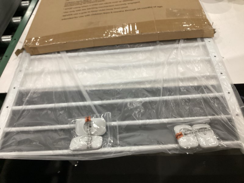 Condition photo showing Good Condition for fairy baby window guards for children, adjustable wide child safety window guard bars prevents accidental falls, home security childproof interior bar guard for windows wide 31.49"-36.22"(1 panel) 1 piece(31.49"-36.22")