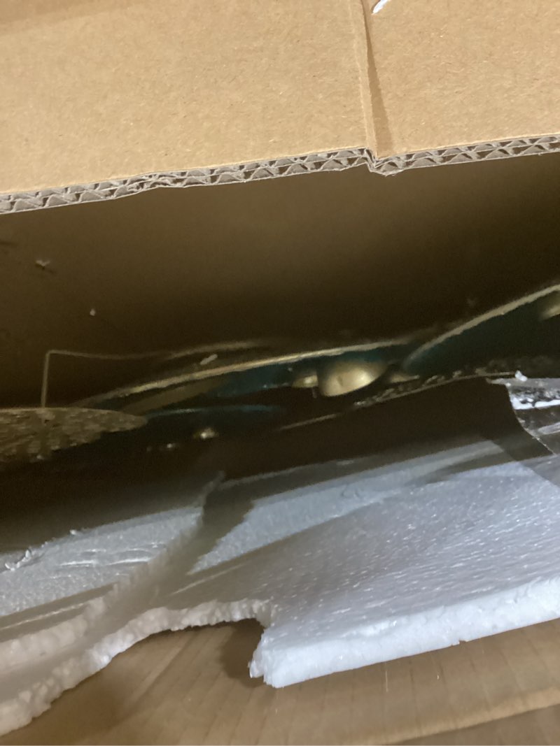 Condition photo showing Good Condition for KEQAM Metal Wall Art for Living Room,Large Metal Wall Decor,Modern Luxury Wall Sculpture,3D Lotus Leaf Wall Decor For Living Room,Dining Room Bedroom Outdoor 50''x26''