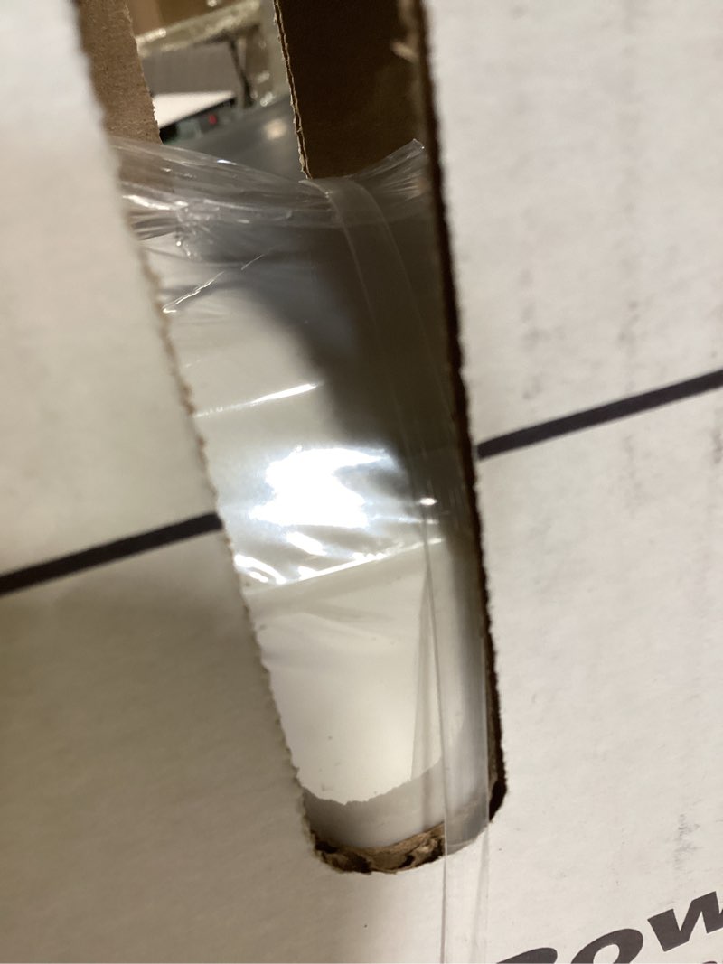 Condition photo showing New/Like New for kohler 4636-rl-0 cachet readylatch elongated slow close toilet seat, soft close toilet seat quiet lid, contoured grip-tight bumpers installation hardware, apartment essentials, white white elongated ready latch