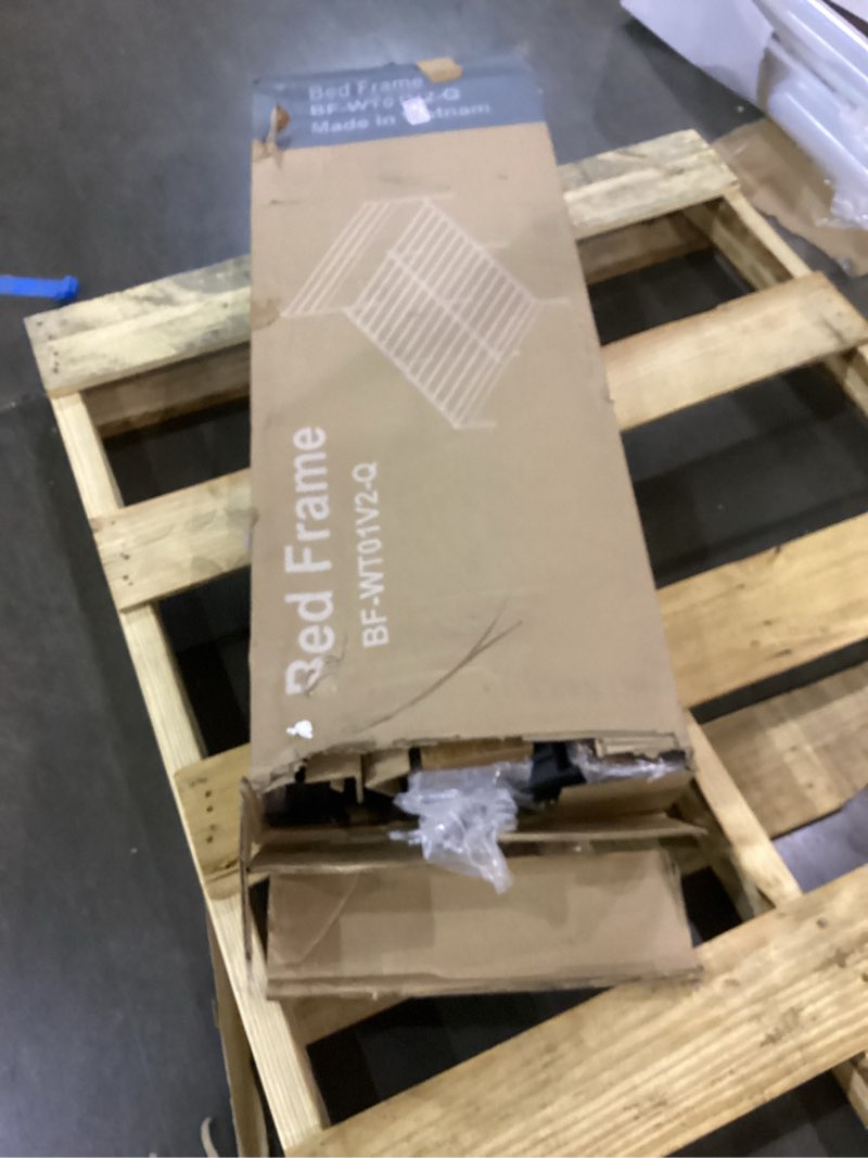 on known size bed frame