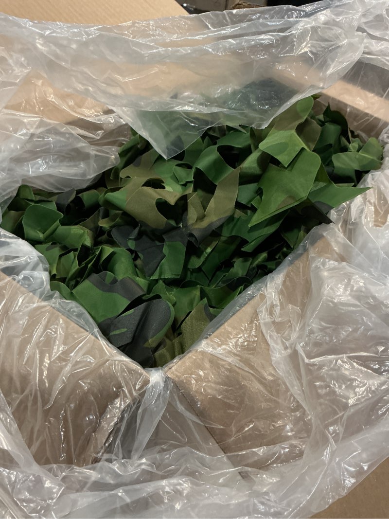 Condition photo showing Good Condition for Sitong Bulk Roll Camo Netting for Hunting Military Decoration Sunshade Woodland 1.5Mx20M(4.9ftx65.6ft)