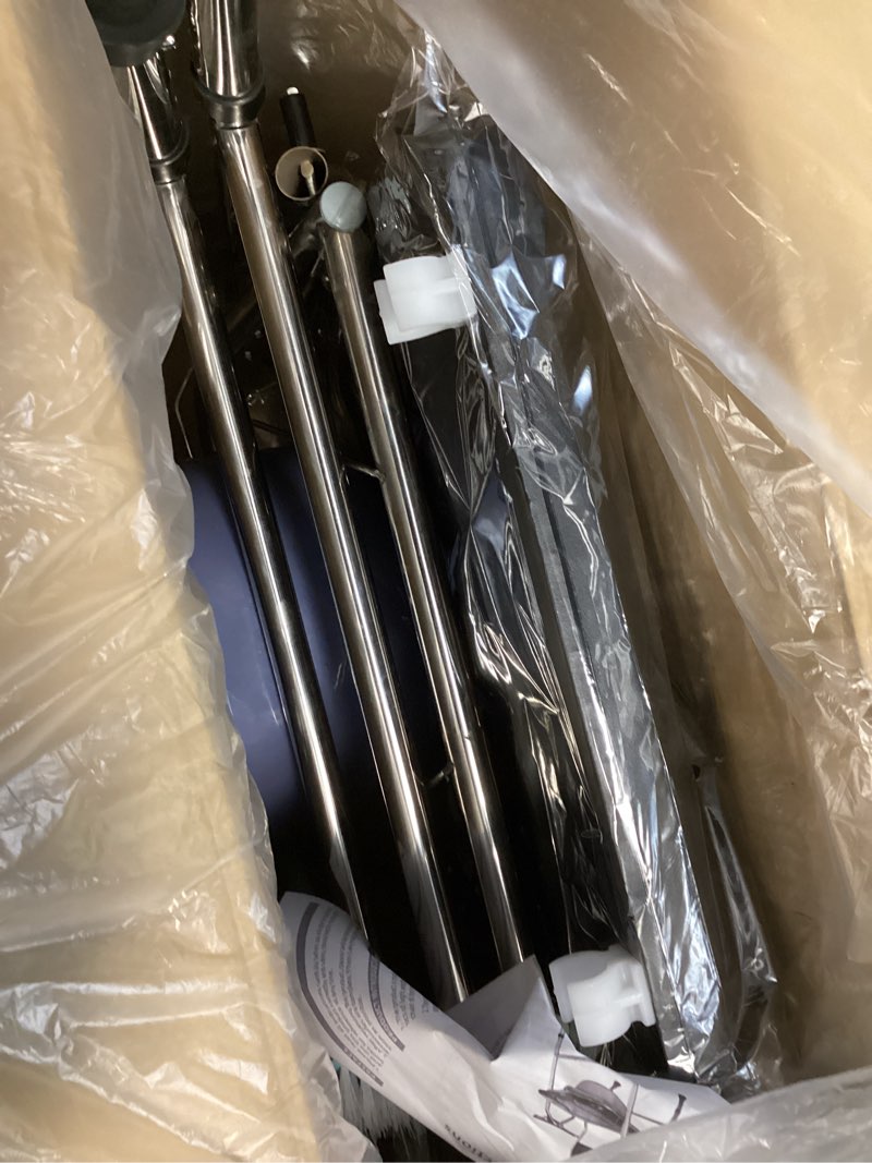 Condition photo showing Good Condition for 4 in 1 Folding Bedside Commode Chair for Elderly with Arms and Back,Adjustable Height Raised Toilet Seat with Handles,Adults Potty Chair for Seniors,Disabled Holds Up to 350 lbs (PU Soft Seat) Style 1