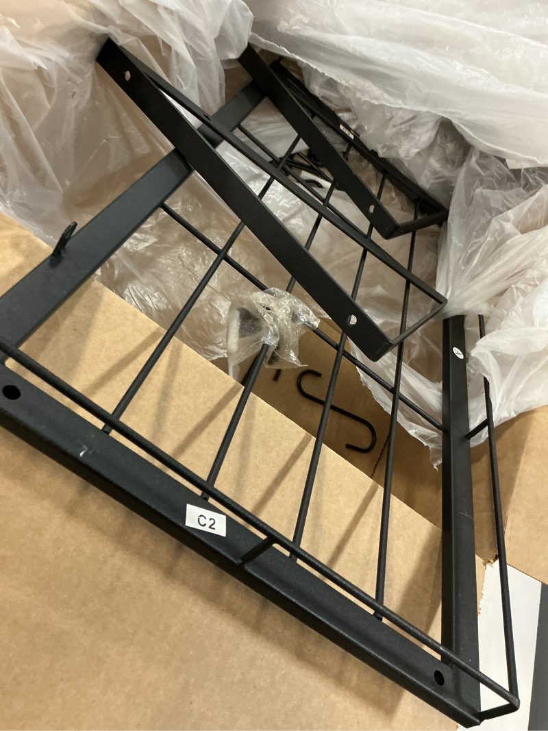 Condition photo showing As Is for Folding RV Bunk Bed with Safety Rail and Bunk Ladder - Double ( similar