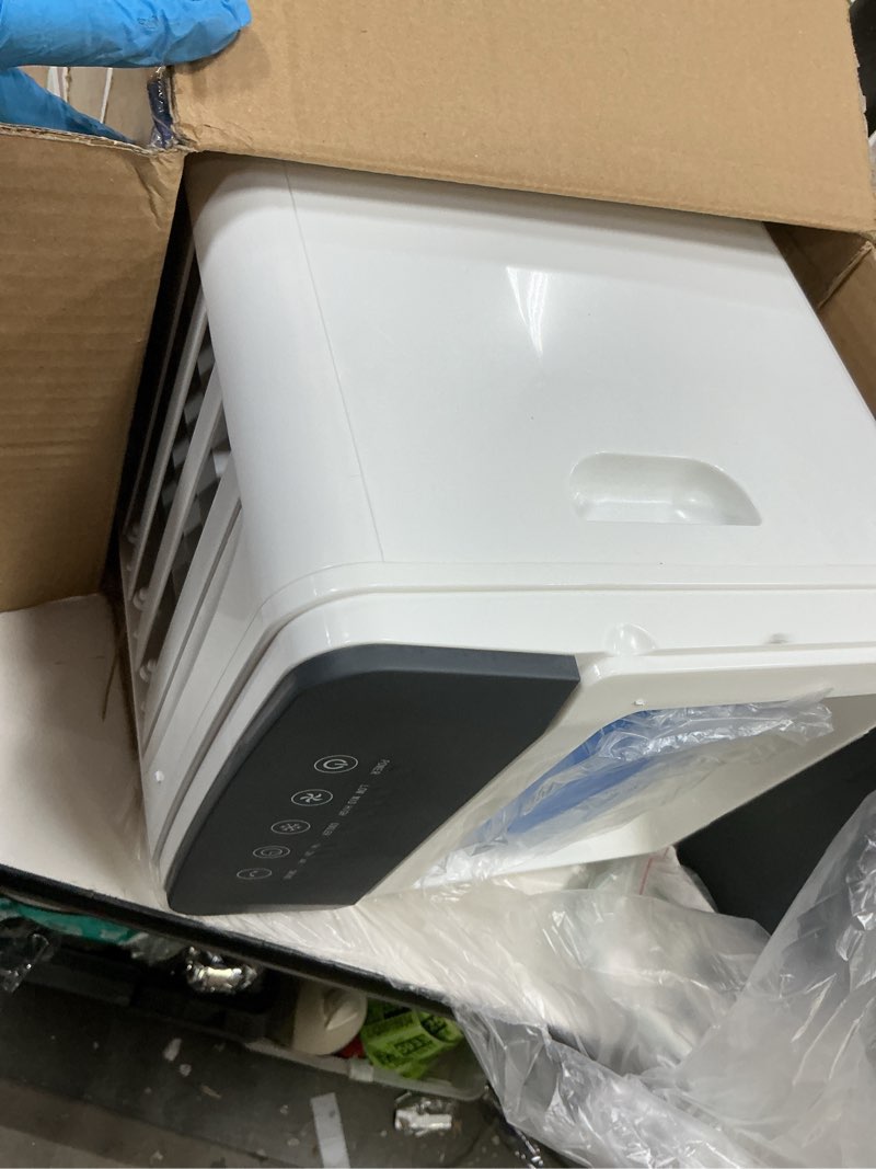 Condition photo showing As Is for SUPALAK Portable Air Conditioners, 3-in-1 Evaporative Air Cooler, Portable AC with 3 Speeds & 7H Timer, 60° Oscillation, Fast Cooling Room Portable Air Conditioner for Kitchen Home Office Garage